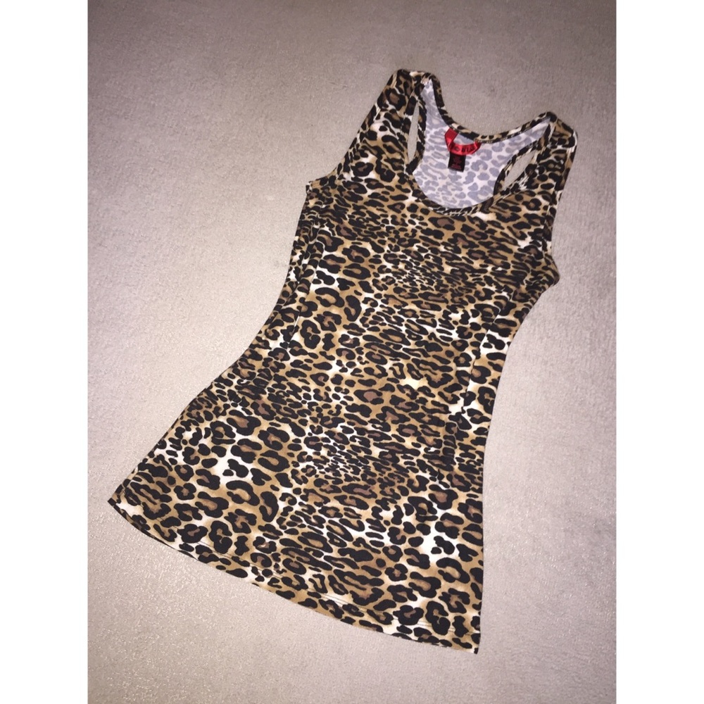 Leopard print tank